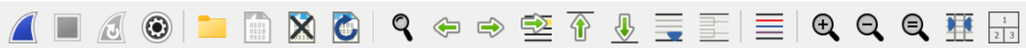 The "Main" toolbar