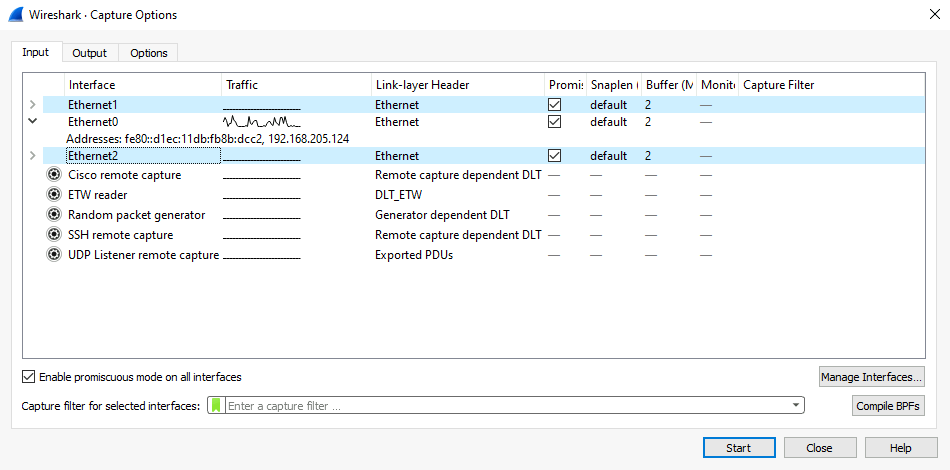 ws capture options