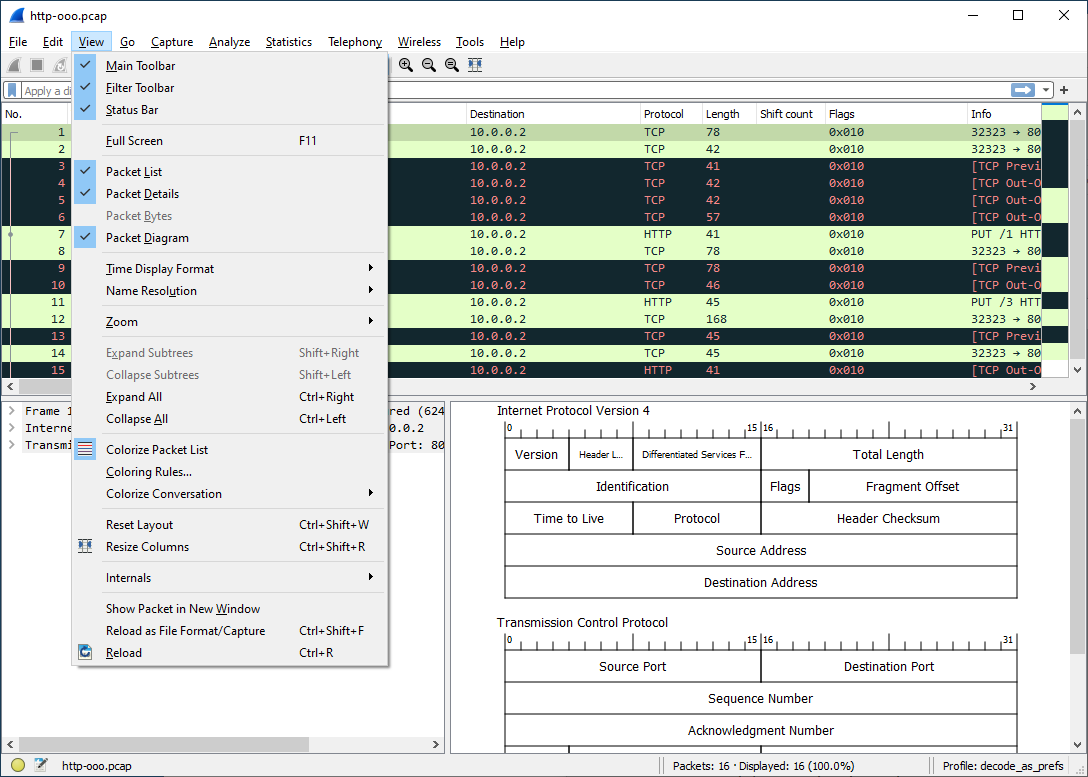 Right-click a test and click debug causes the indicator to spin